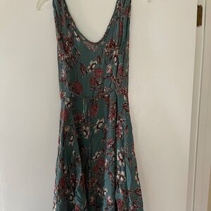 Breezy floral summer dress reminiscent of older times